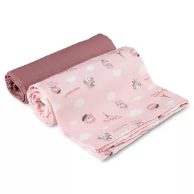   Canpol babies Muszlin tetra pelenkák, 2 db, 70x70 cm, BONJOUR PARIS