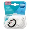 Canpol babies Szilikon szimmetrikus cumiszett, BabiesBoo, 6-18hó, 2db, fehér