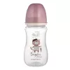 Canpol babies Anti-kólikás cumisüveg, 240 ml, Easy Start, BONJOUR PARIS - pink