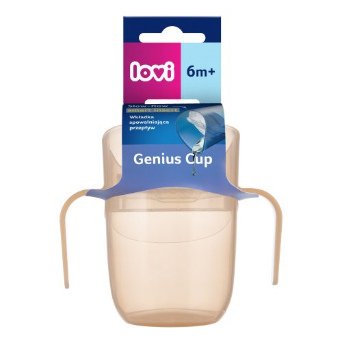 LOVI GENIUS Itatópohár 150ml - Nude