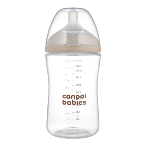 Canpol babies Natural Shape anti-kólikás cumisüveg 260ml