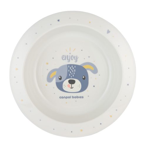 Canpol babies Műanyag tál CUTE ANIMALS 270ml - kutya