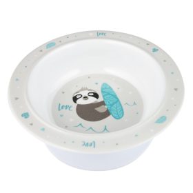   Canpol babies Melamin tál tapadókoronggal, 270ml, EXOTIC ANIMALS - szürke