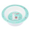 Canpol babies Melamine tál tapadókoronggal, 270ml, EXOTIC ANIMALS - türkiz
