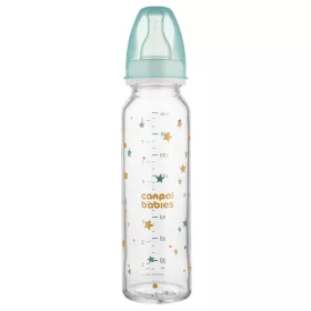 Canpol babies Keskeny cumisüveg, TOYS, 240 ml
