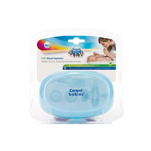 Canpol babies Szilikon orrszívó puha fejjel