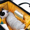 Canpol babies Hátizsák kismamáknak, babakocsihoz rögzíthető funkcióval - fekete