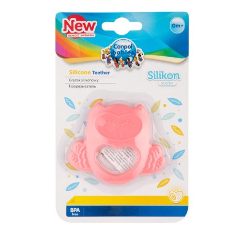 Canpol babies Szilikon rágóka - BAGOLY