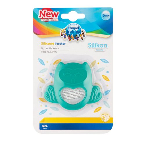 Canpol babies Szilikon rágóka - BAGOLY
