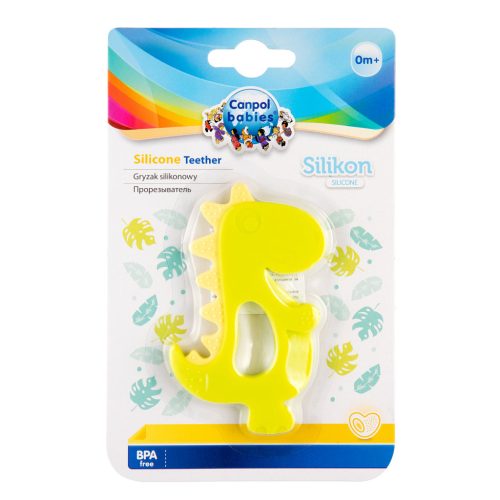Canpol babies Szilikon rágóka - DINO 