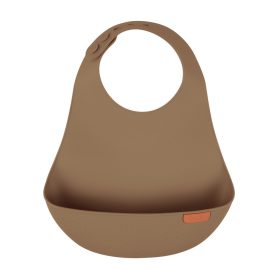 LOVI Szilikon előke zsebbel - Granola