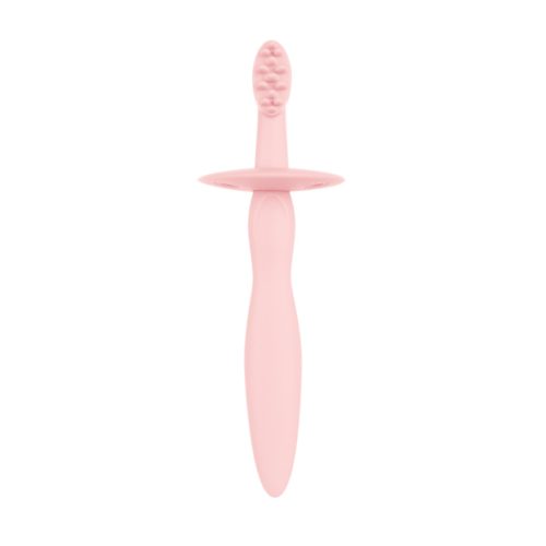 Canpol babies Szilikon fogkefe, fogzás és ínyvédés esetére, rózsaszín