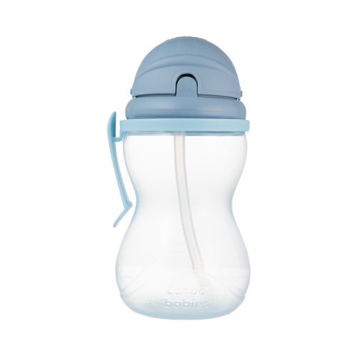 Canpol babies Sport itatópohár szívószállal, 370ml, kék