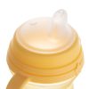 Canpol babies Itatópohár szilikonos ivócsőrrel, FirstCup, 150 ml, sárga