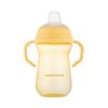 Canpol babies Itatópohár szilikonos ivócsőrrel, FirstCup, 250 ml, sárga