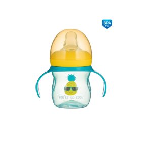   Canpol babies Gyakorló itatópohár szilikon szeleppel, 150 ml, SO COOL - türkiz