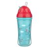 Canpol babies Sport pohár szilikon flip-top szívószállal, 260 ml, repülők