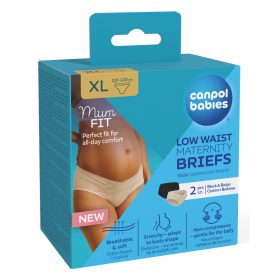 Canpol babies MumFIT alacsony derekú kismama bugyi S/M 2 db