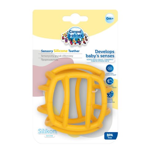 Canpol babies Szenzorikus, szilikon rágóka - BALL