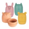 Canpol babies Szilikon fürdőjáték szett, 4 db