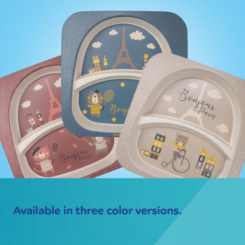 Canpol babies Ebédszett, 5db, BONJOUR PARIS - bézs