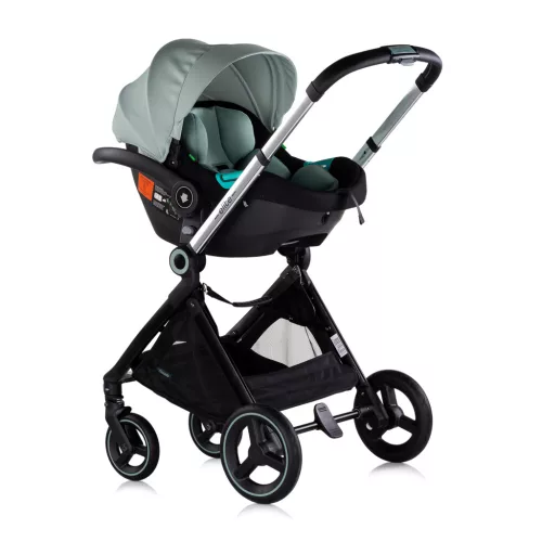 Chipolino Elite 3in1 multifunkciós babakocsi - Basil