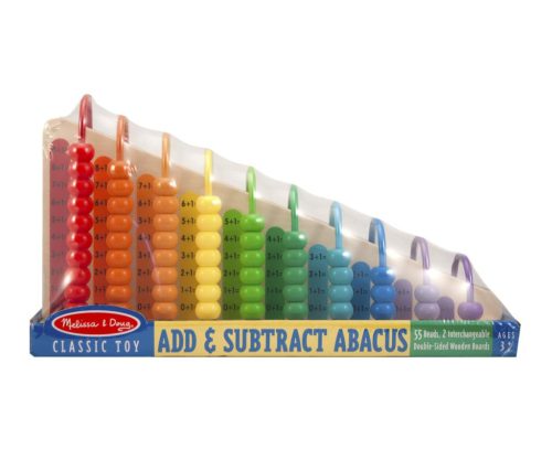 Melissa & Doug fa készségfejlesztő játék, íves abakusz