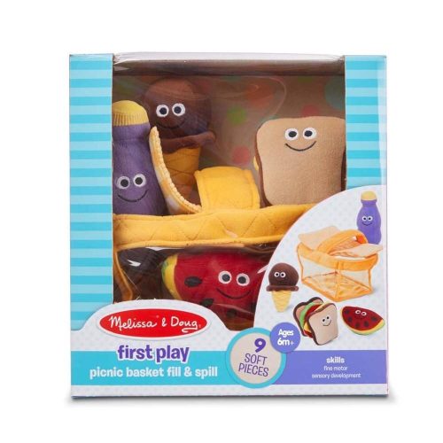 Melissa & Doug Bébi és tipegő játékok, Piknik kosár