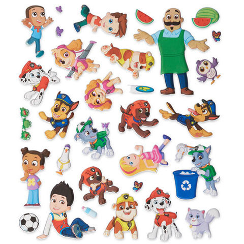 Melissa & Doug PUFI matrica füzet Mancs őrjárat Jake hegye