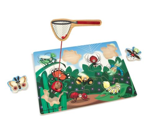 Melissa & Doug Fa készségfejlesztő játék, mágneses lepkeháló
