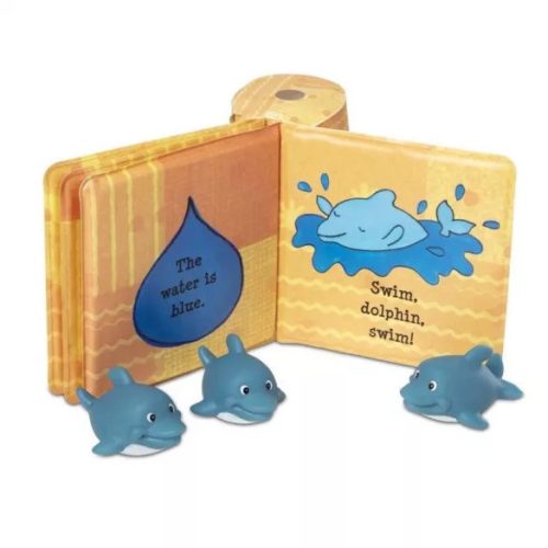 Melissa & Doug  vízálló könyv bébi delfinek