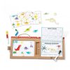 Melissa & Doug letörölhető rajz és mágneses játékkészlet dínók