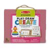 Melissa & Doug letörölhető rajz és mágneses játékkészlet - hercegnő