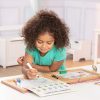 Melissa & Doug letörölhető rajz és mágneses játékkészlet - hercegnő