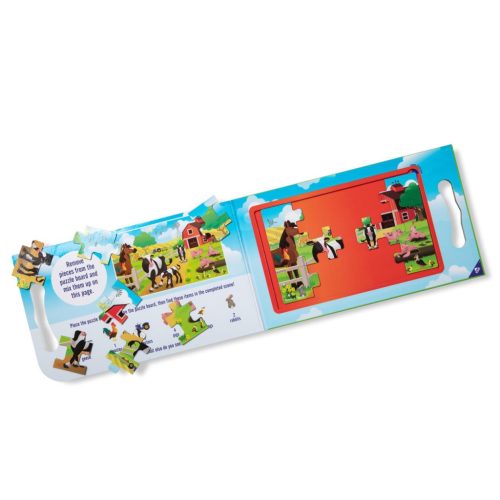 Melissa & Doug mágneses puzzle farm