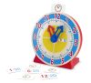 Melissa & Doug fa készségfejlesztő játék, forgasd és olvasd, óratanuló