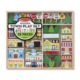 Melissa & Doug városépítő készlet