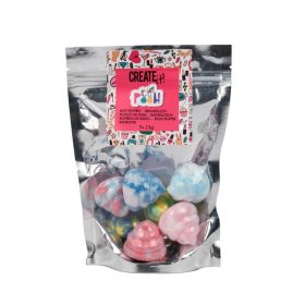   Canenco Create It! Mini fürdőgolyó, 7 db-os, unikornis pooh