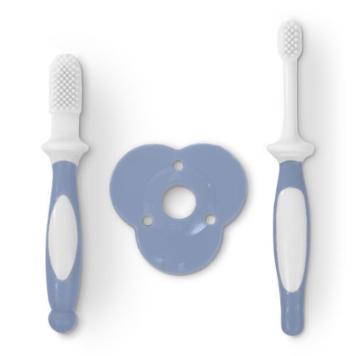 Baboo baba fogkefe szett 6 hónapos kortól - kék