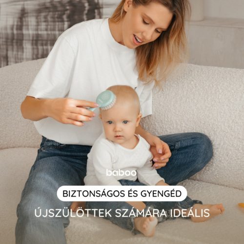 Baboo baba fésű és kefe szett - kék