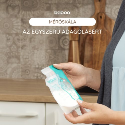 Baboo fagyasztható anyatejtároló zacskó 25 db