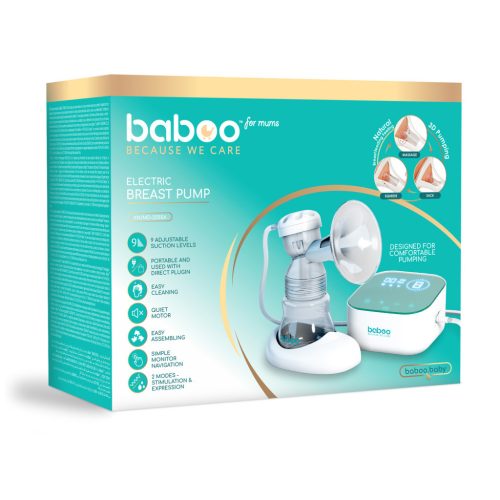 Baboo 2 fázisú elektromos mellszívó 3D szívás technológiával
