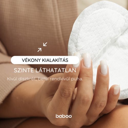 Baboo éjszakai és nappali eldobható melltartóbetét 40 db