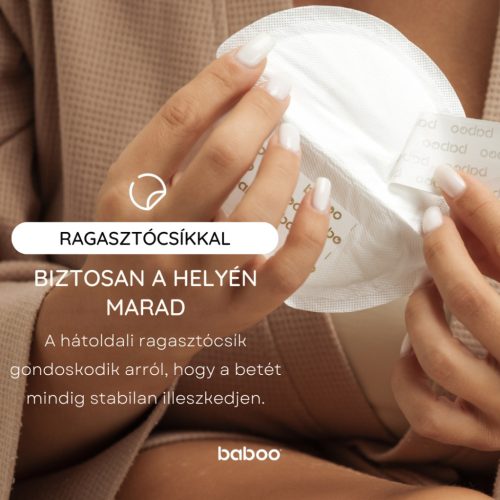 Baboo éjszakai és nappali eldobható melltartóbetét 40 db