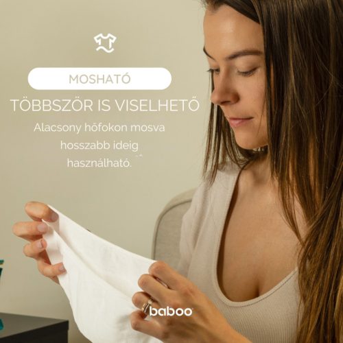 Baboo szülés utáni hálós bugyi 2 db M