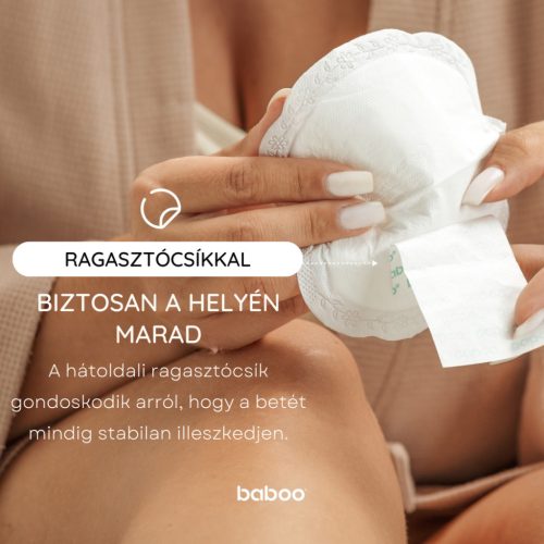 Baboo premium éjszakai és nappali eldobható melltartóbetét 60 db