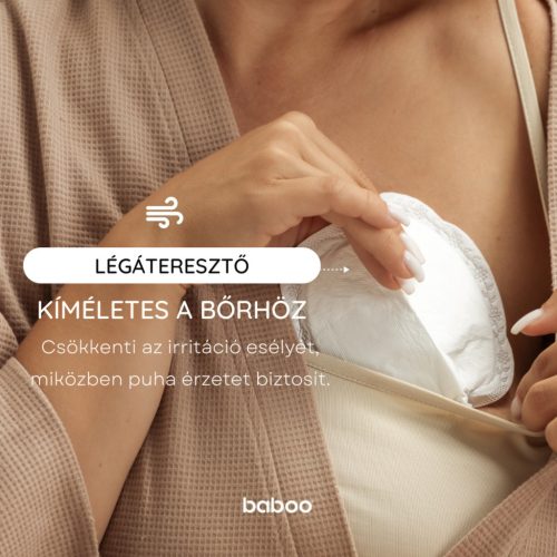 Baboo premium éjszakai és nappali eldobható melltartóbetét 60 db