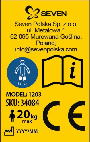 Seven Polska Fém futó bicikli - Mancs Őrjárat lány