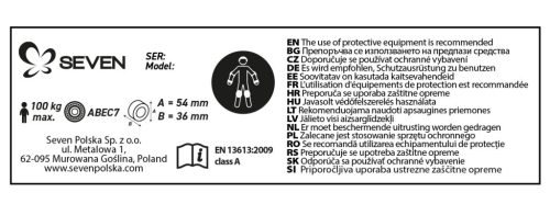 Seven Polska Nagy fa gördeszka D100 - GROGU