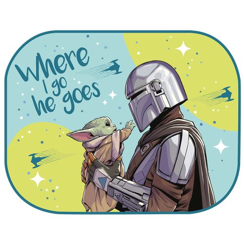 Seven Polska Árnyékoló 2 db-os - MANDALORIAN
